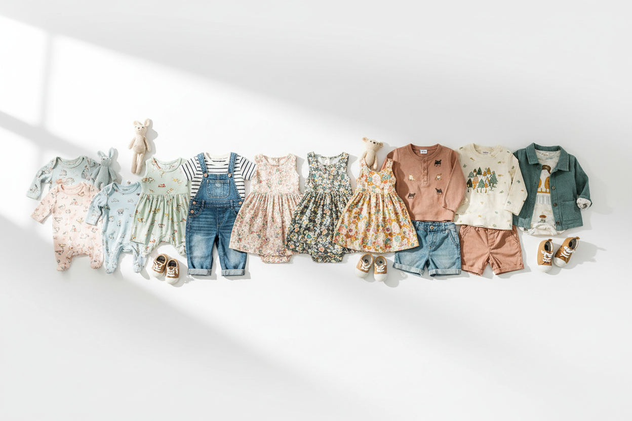 كولكيشن ملابس حسب الأعمار